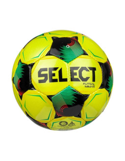 Piłka nożna select futsal mimas v26 fifa basic żółto-czarna-zielona 200954 310022 2