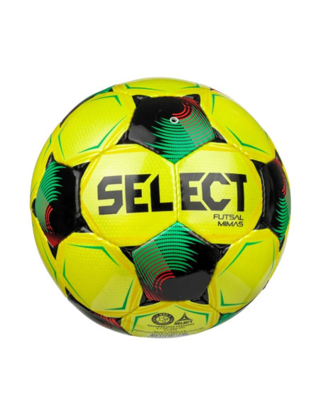 Piłka nożna select futsal mimas v26 fifa basic żółto-czarna-zielona 200954 310022