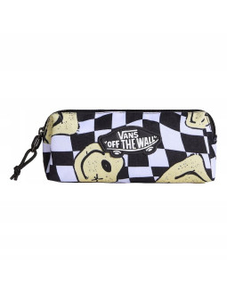 Saszetka piórnik szkolny vans old skool pencil checkboard smile - vn000h58yb21