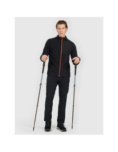 Polar ze stójką polartec regular męski 4f 4fwaw25tflem333-020s