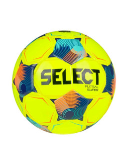 Piłka nożna select fb futsal super v26 fifa quality pro żółto-niebieska 1021350 300006