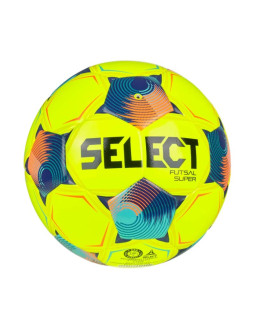 Piłka nożna select fb futsal super v26 fifa quality pro żółto-niebieska 1021350 300006 2