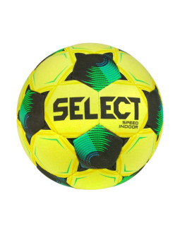 Piłka nożna select speed indoor v26 żółto-zielona 140011