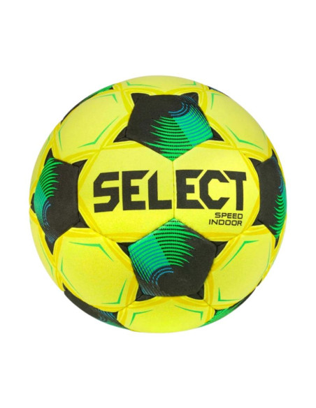 Piłka nożna select speed indoor v26 żółto-zielona 140011