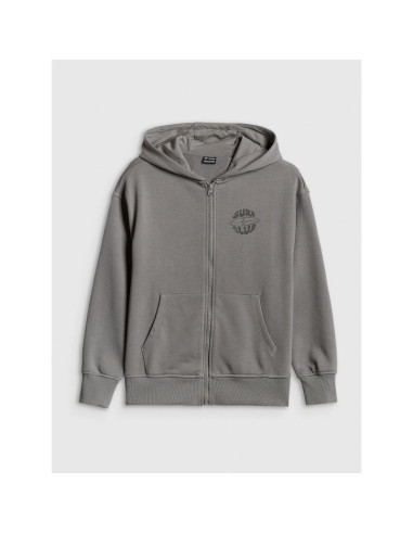 Bluza dresowa loose z kapturem chłopięca 4f 4fjrss26tswsm2934-25s