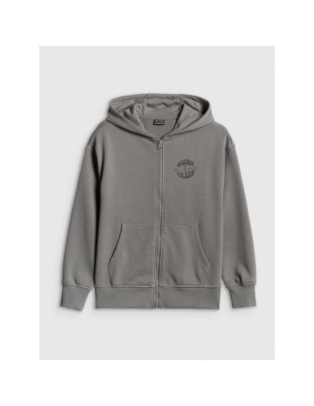 Bluza dresowa loose z kapturem chłopięca 4f 4fjrss26tswsm2934-25s