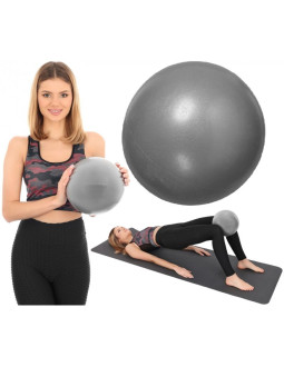 Piłka fitness pilates 23cm - antracyt best sporting