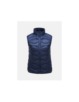 Kamizelka puchowa damska peak performance helium down vest - blue shadow/shadow