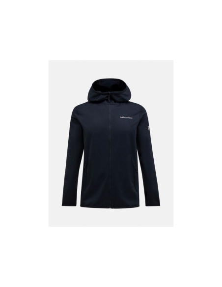 Bluza peak performance m light zip hood czarny - m