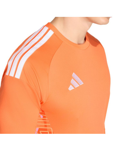 Koszulka męska adidas tiro 26 competition goalkeeper jersey long sleeve pomarańczowa kb5248