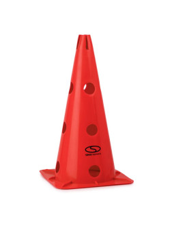 Pachołek treningowy 1 szt. - 38 cm czerwony / pt1-38h-r