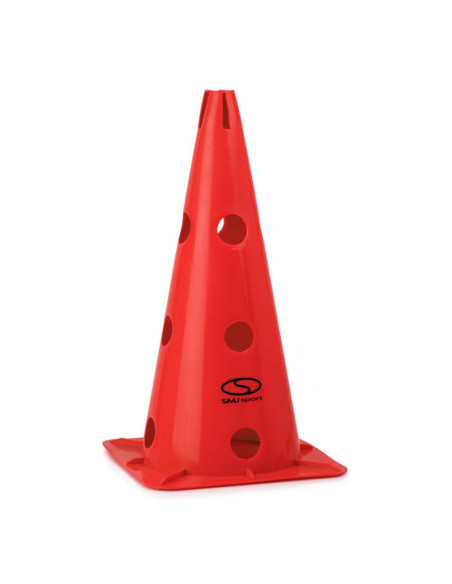 Pachołek treningowy 1 szt. - 38 cm czerwony / pt1-38h-r