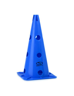 Pachołek treningowy 1 szt. - 38 cm niebieski / pt1-38h-b