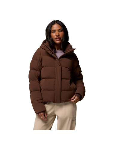 Columbia amaze puff hooded jacket 2133714256 brązowe l