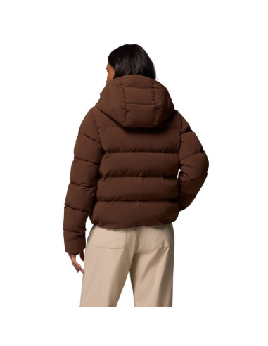 Columbia amaze puff hooded jacket 2133714256 brązowe l