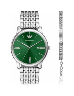 Zegarek męski emporio armani minimalist ar80087set + box