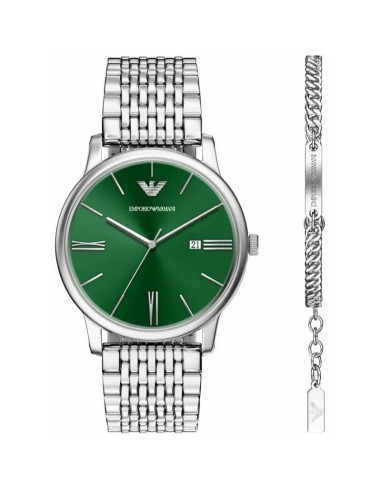 Zegarek męski emporio armani minimalist ar80087set + box