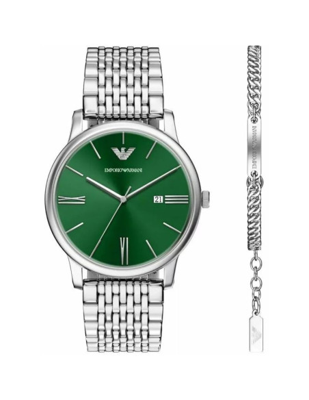 Zegarek męski emporio armani minimalist ar80087set + box