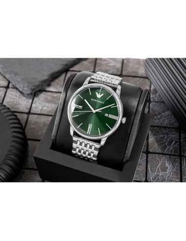 Zegarek męski emporio armani minimalist ar80087set + box
