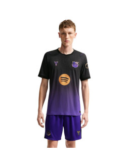 Koszulka męska nike fc barcelona 2026/27 match away czarno-fioletowa ii2752 505