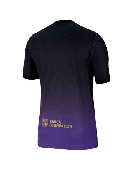 Koszulka męska nike fc barcelona 2026/27 match away czarno-fioletowa ii2752 505
