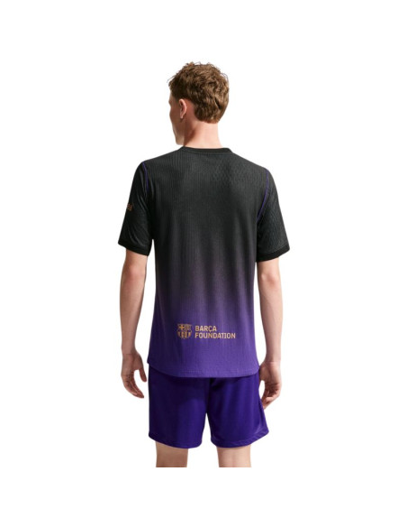 Koszulka męska nike fc barcelona 2026/27 match away czarno-fioletowa ii2752 505