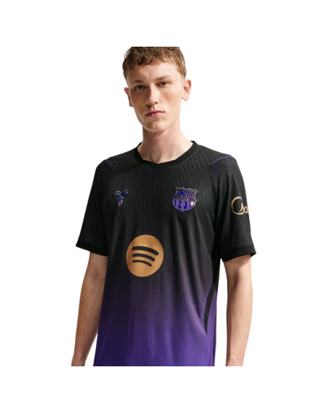 Koszulka męska nike fc barcelona 2026/27 match away czarno-fioletowa ii2752 505