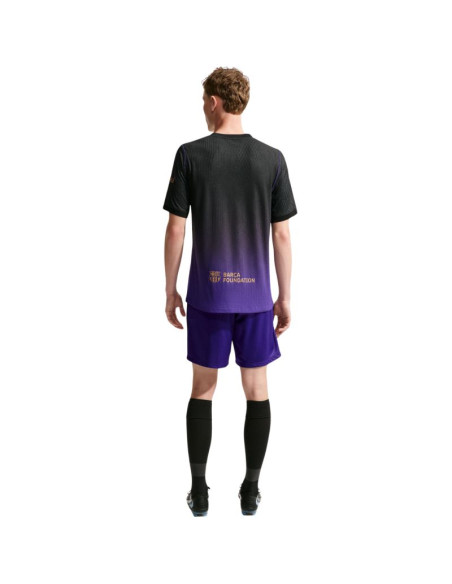 Koszulka męska nike fc barcelona 2026/27 match away czarno-fioletowa ii2752 505