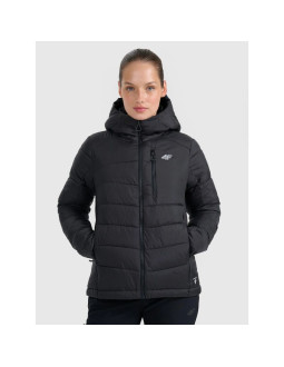 Kurtka puchowa trekkingowa z wypełnieniem primaloft silver damska 4fraw25tdjaf0792-20s