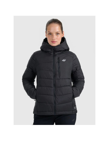 Kurtka puchowa trekkingowa z wypełnieniem primaloft silver damska 4fraw25tdjaf0792-20s