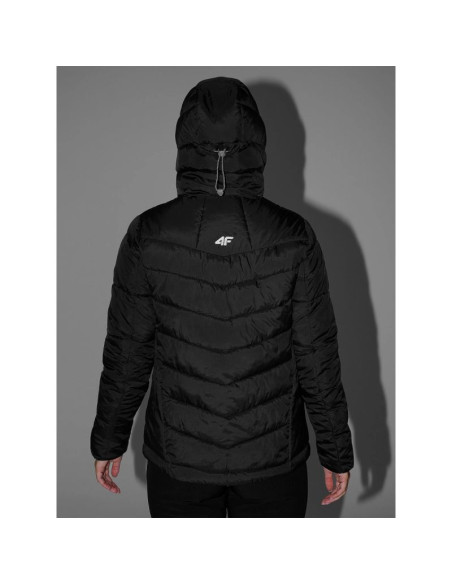 Kurtka puchowa trekkingowa z wypełnieniem primaloft silver damska 4fraw25tdjaf0792-20s