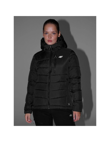 Kurtka puchowa trekkingowa z wypełnieniem primaloft silver damska 4fraw25tdjaf0792-20s