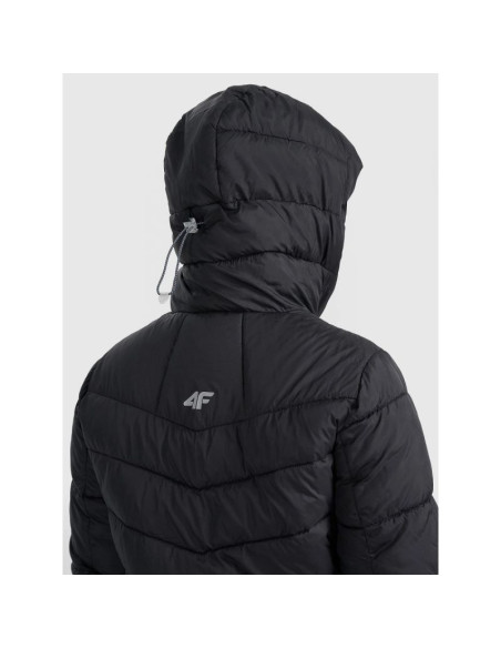 Kurtka puchowa trekkingowa z wypełnieniem primaloft silver damska 4fraw25tdjaf0792-20s