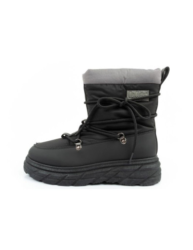 Lee cooper buty sportowe damskie zimowe trekkingowe ocieplane czarne szare
