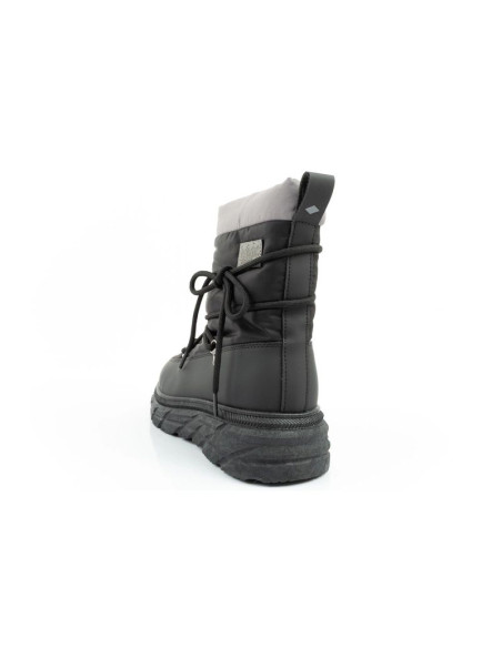 Lee cooper buty sportowe damskie zimowe trekkingowe ocieplane czarne szare