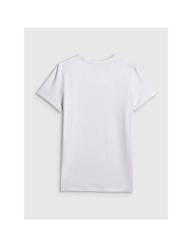 T-shirt bawełniany gładki męski 4f 4fwmm00ttshm3340-10s