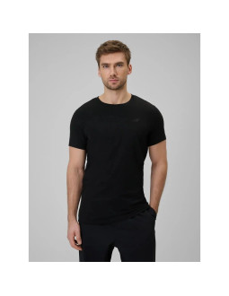T-shirt bawełniany gładki męski 4f 4fwmm00ttshm3340-20s 2