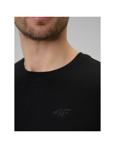 T-shirt bawełniany gładki męski 4f 4fwmm00ttshm3340-20s