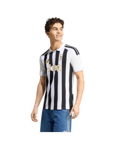 Koszulka męska adidas juventus 26/27 biało-czarna kc2285