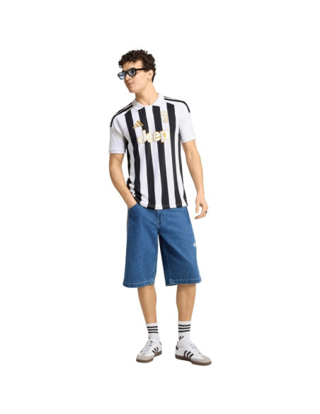 Koszulka męska adidas juventus 26/27 biało-czarna kc2285