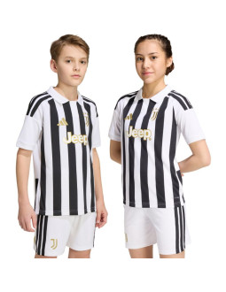 Koszulka dla dzieci adidas juventus 26/27 biało-czarna kb8836