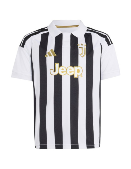 Koszulka dla dzieci adidas juventus 26/27 biało-czarna kb8836