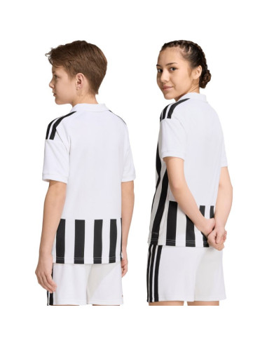 Koszulka dla dzieci adidas juventus 26/27 biało-czarna kb8836