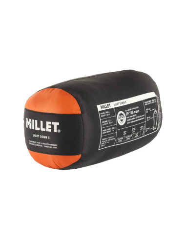 Śpiwór millet light down 5 pomarańczowy