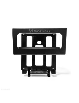 Wieszak na rower wozinsky wsw-02s na rowery 16-29" z zestawem montażowym - czarny