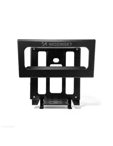 Wieszak na rower wozinsky wsw-02s na rowery 16-29" z zestawem montażowym - czarny