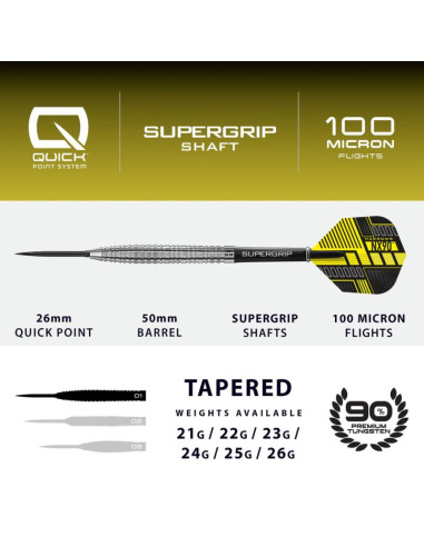 Rzutki harrows nx-90 tapered qp 90% steeltip