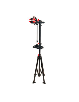 Stojak serwisowy wozinsky wqx-180 na rowery 22-29" z ramieniem 360° - czarny
