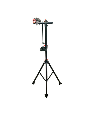 Stojak serwisowy wozinsky wqx-180 na rowery 22-29" z ramieniem 360° - czarny