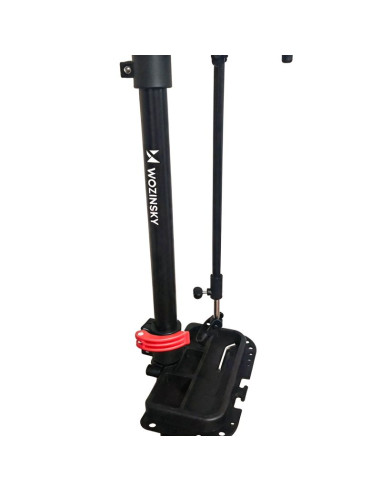 Stojak serwisowy wozinsky wqx-180 na rowery 22-29" z ramieniem 360° - czarny